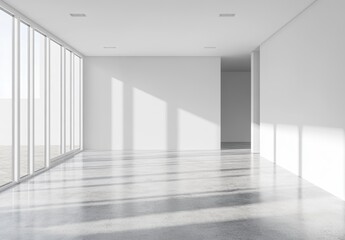 Fototapeta premium Empty Room Sunlight.
