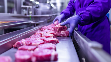 hands working on a machine