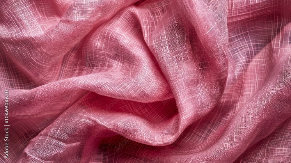 Aufkleber the fabric has visible stitching, with a zigzag pattern of thread on one edge