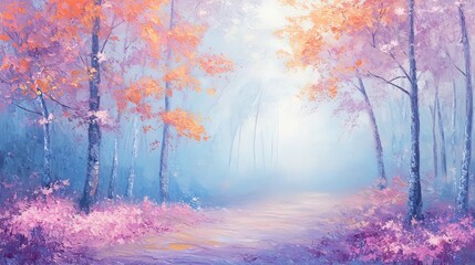 Fototapeta premium Enchanted Forest Path