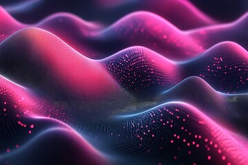 Fototapeta premium High-tech background featuring a dynamic representation of geospatial data.
