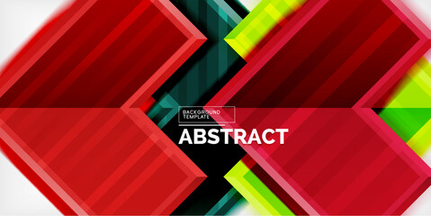 Arrow geometric abstract vector background. Vector Illustration For Wallpaper, Banner, Background, Card, Book Illustration, landing page