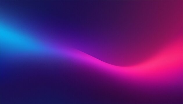 Dark purple pink blue color gradient background blurred neon color flow, grainy texture effect, futuristic banner design