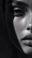 Fototapeta premium Shadowed beauty