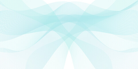 Abstract white background with  blue smoke blend wave lines and technology background. Technology flow grid blend curve wave line digital isolated energy, music dynamic gradient thin digital line.