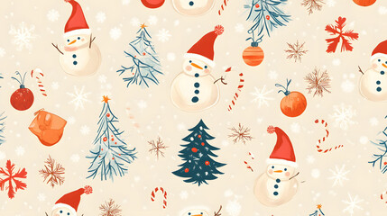 Festive winter wonderland