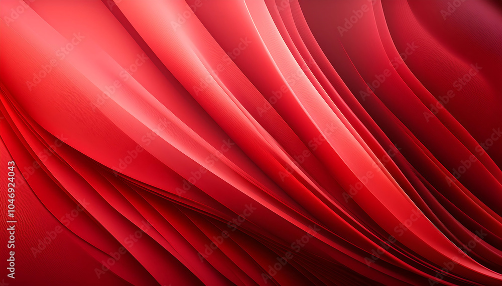 Poster A red gradient abstract design is used as a colorful background element in graphic art _1(96)