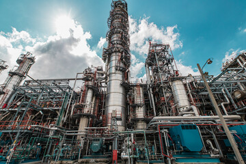 Refinery plant equipment for pump pipeline insulation oil and gas valves pressure safety valve...