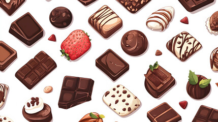 Delicious chocolate variety