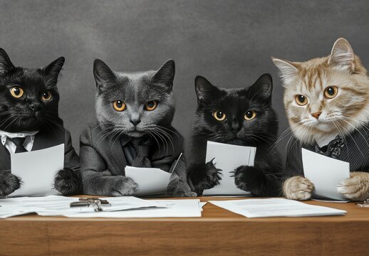 Cat Business Meeting.