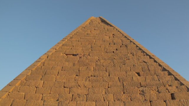 Sudan, Karima, the pyramids at jebel barkal, used by napatan kings