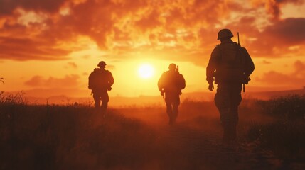 Fototapeta premium Veterans Day Concept