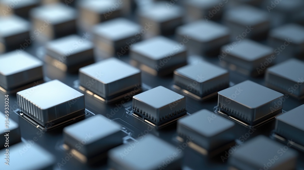 Poster neatly arranged lithium blocks, emphasizing their role as essential materials in battery technology.