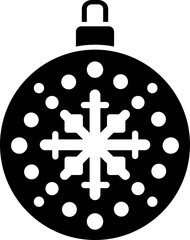 Christmas ball decoration, decorative stylized Christmas tree decoration.