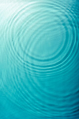 rippled water blue color