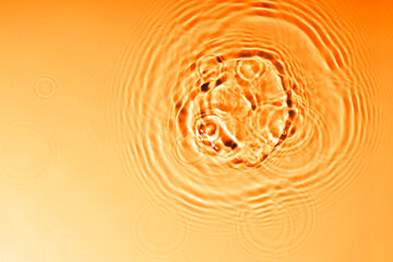 rippled water gold color