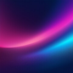 Dark purple pink blue color gradient background blurred neon color flow, grainy texture effect, futuristic banner design