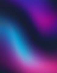 Dark purple pink blue color gradient background blurred neon color flow, grainy texture effect, futuristic banner design