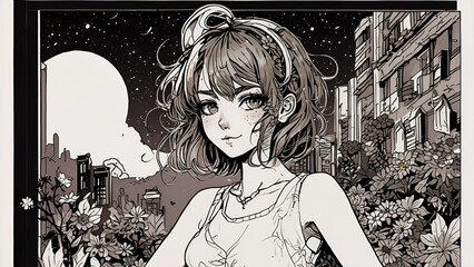 モノクロガール