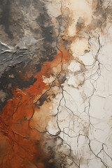 Fototapeta premium Abstract colorful oil painting