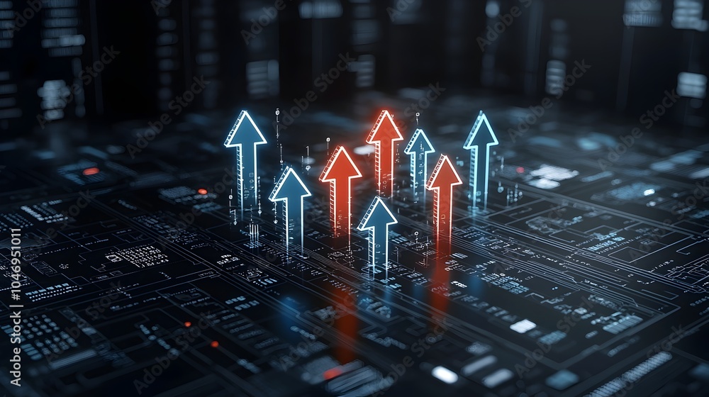 Poster Glowing Business Chart with World Map Overlay Symbolizing Global Forex Market Growth and International Trade on a Dark Digital Background  Financial Data Visualization Concept for Presentation Report