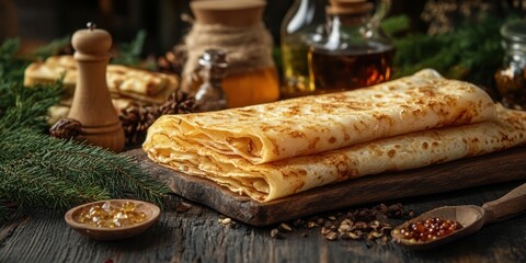 a wooden cutting board