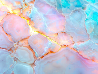 A close-up of a Moonstone displaying intricate patterns and veins within the stone