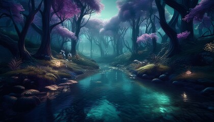 Fototapeta premium Fairy tale forest