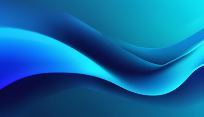 Obraz premium Dark cyan Dodger and Blue blue color gradient background blurred neon color flow, grainy texture effect, futuristic banner design