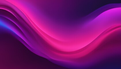 Naklejka premium Dark purple pink blue color gradient background blurred neon color flow, grainy texture effect, futuristic banner design