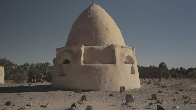 Sudan, Northern Province, Karima, old muslim tomb