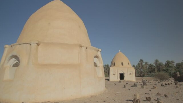 Sudan, Northern Province, Karima, old muslim tomb