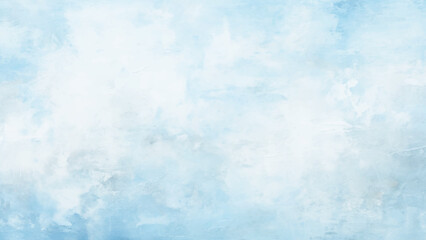 blue sky with clouds. Light sky blue shades watercolor background, Hand painted abstract soft sky blue watercolor sky and clouds.