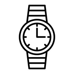 Time Vector Line Icon Design