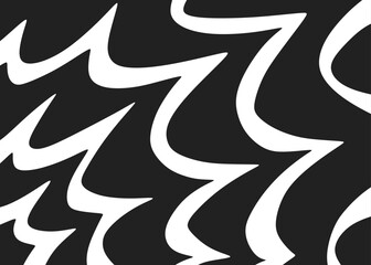 Obraz premium Simple background with exploding zigzag line pattern