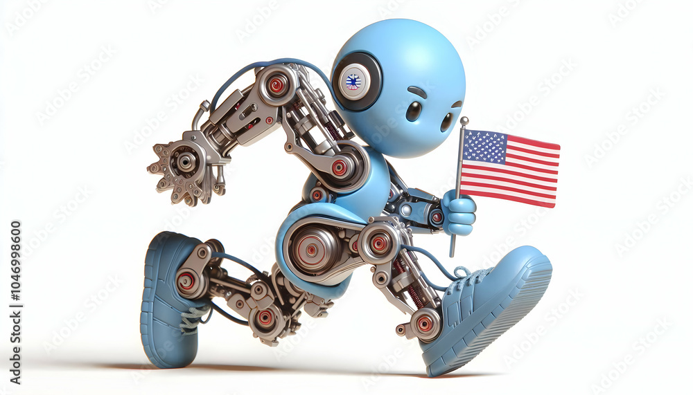 Poster 3d close up robotic exoskeleton joint macro image mechanical components advancements exercise tech u