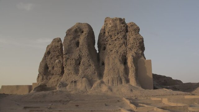 Sudan, Northern Province, Kerma, ruins of the western deffufa