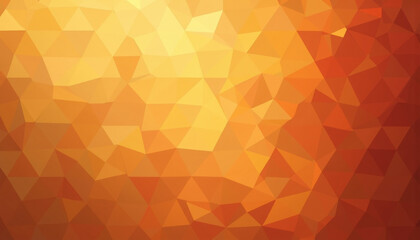 Abstract geometric autumn background, overlapping triangles in warm fall tones, modern and cozy