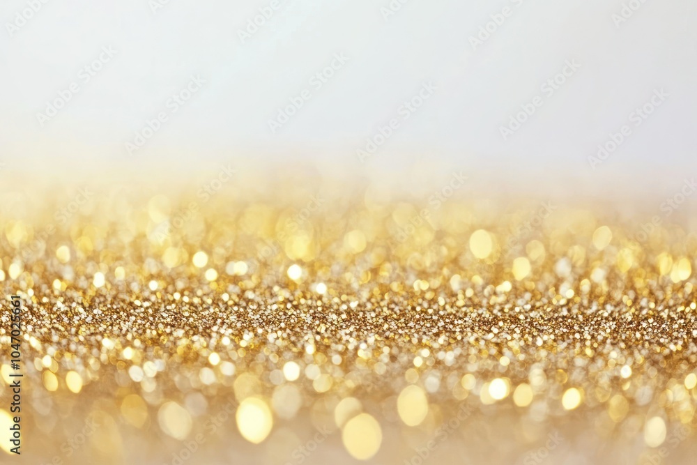 Poster sparkling gold texture for background or design use