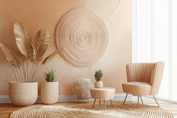 boho and neutral living room designs for a cozy aesthetic