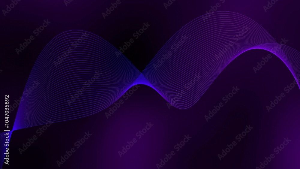 Poster abstract background ribbon line wave, geometric shape line wave background