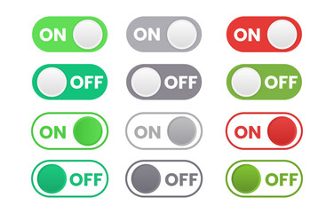 On and Off toggle switch buttons.