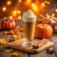 Photo of a Pumpkin Chai Latte