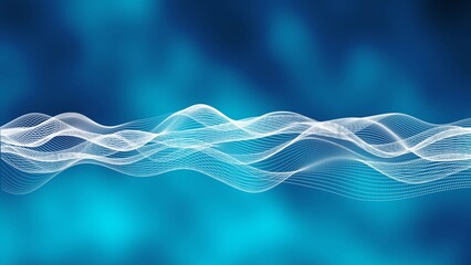 Abstract background ribbon line wave, Geometric shape line wave background