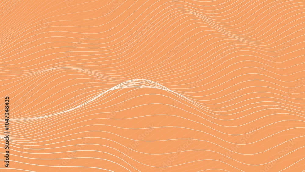 Poster abstract background ribbon line wave, geometric shape line wave background