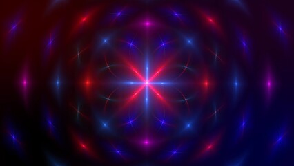 Abstract background particle wave