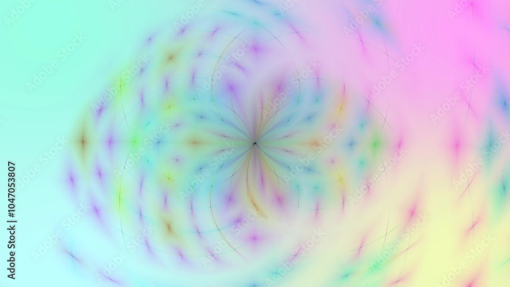Poster abstract background particle wave