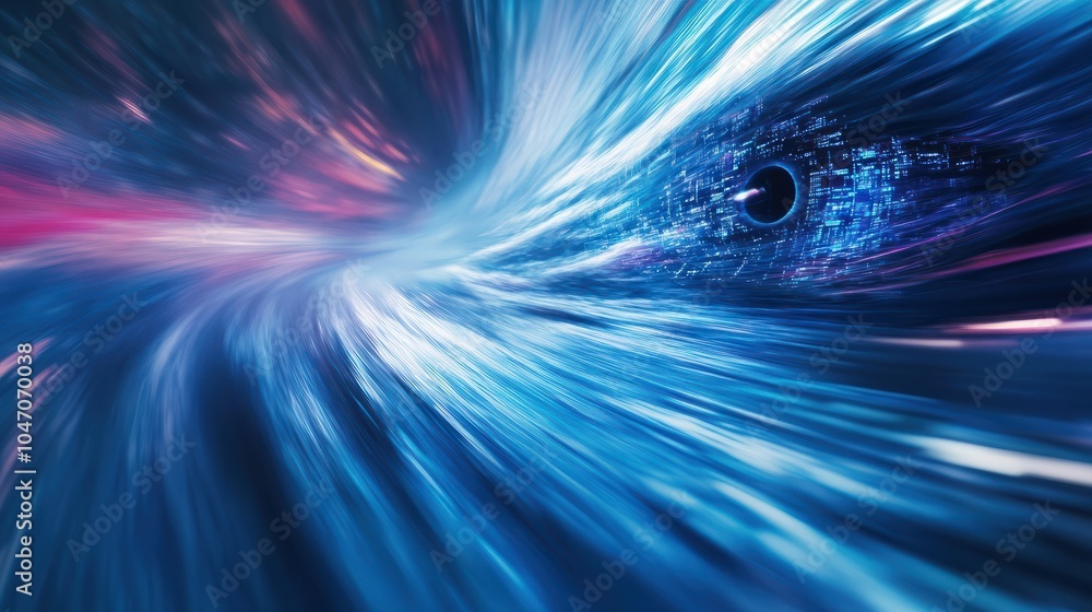 Aufkleber blur is a concept that represents the future of technology in the field of cyber security with a bac