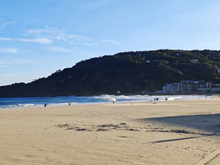 Zurriola beach, San Sebastian Donostia, the Basque country, Spain