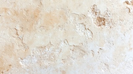 Close-up of a textured, beige wall with cracks and imperfections.